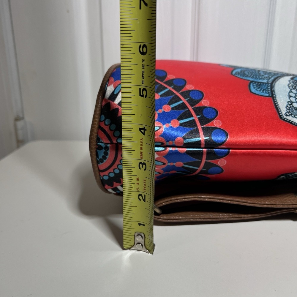 Chula Backpack Red Mandala Pattern - Picture 4 of 12